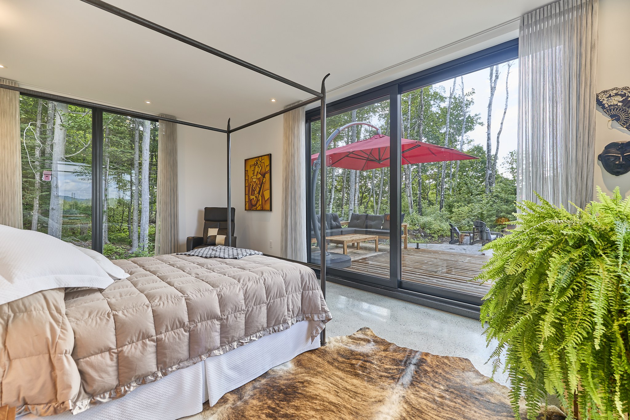 Chambre et terrasse — 61–63, rue Beaubois